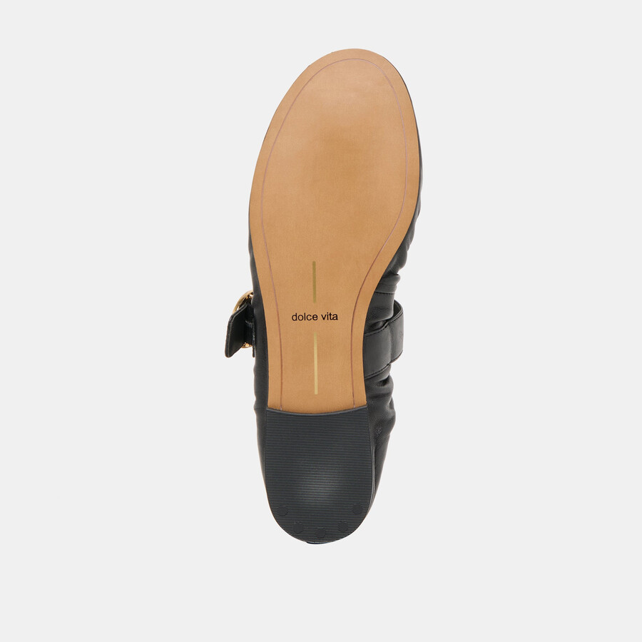 ballerine caely in pelle nera