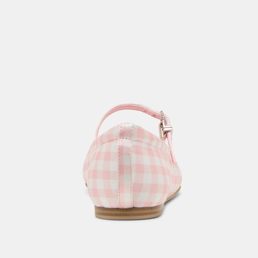 ballerine da golf reyes x byrdie a quadri rosa a quadretti