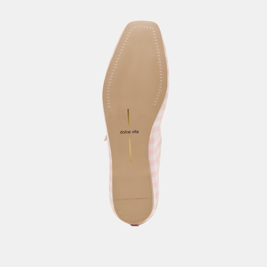 ballerine da golf reyes x byrdie a quadri rosa a quadretti