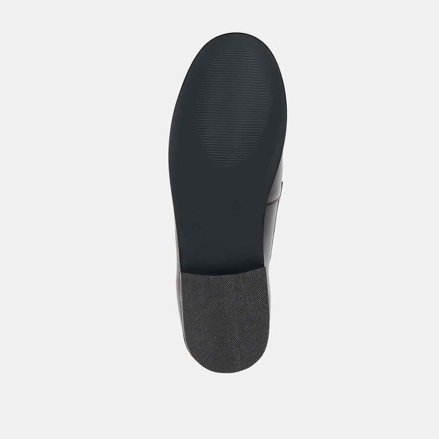 mocassini barney in pelle nera
