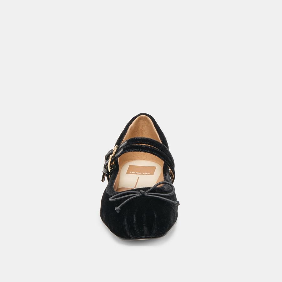 ballerine gibsen nero velvet