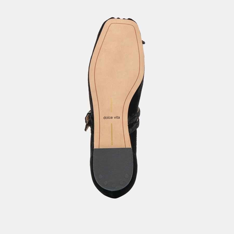 ballerine gibsen nero velvet