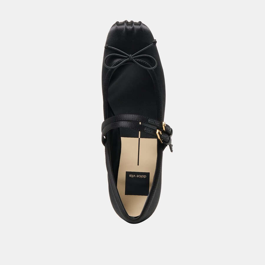 ballerine gibsen in raso onice