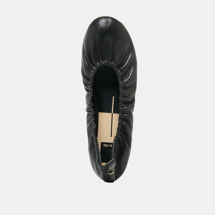 ballerine conrad in pelle nera