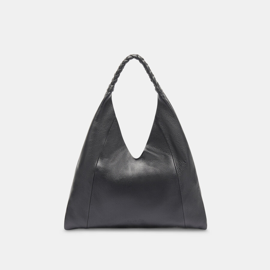 borsa mia tote in pelle nera