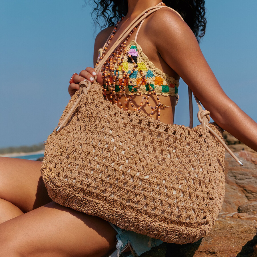 ravello tote natural rafia