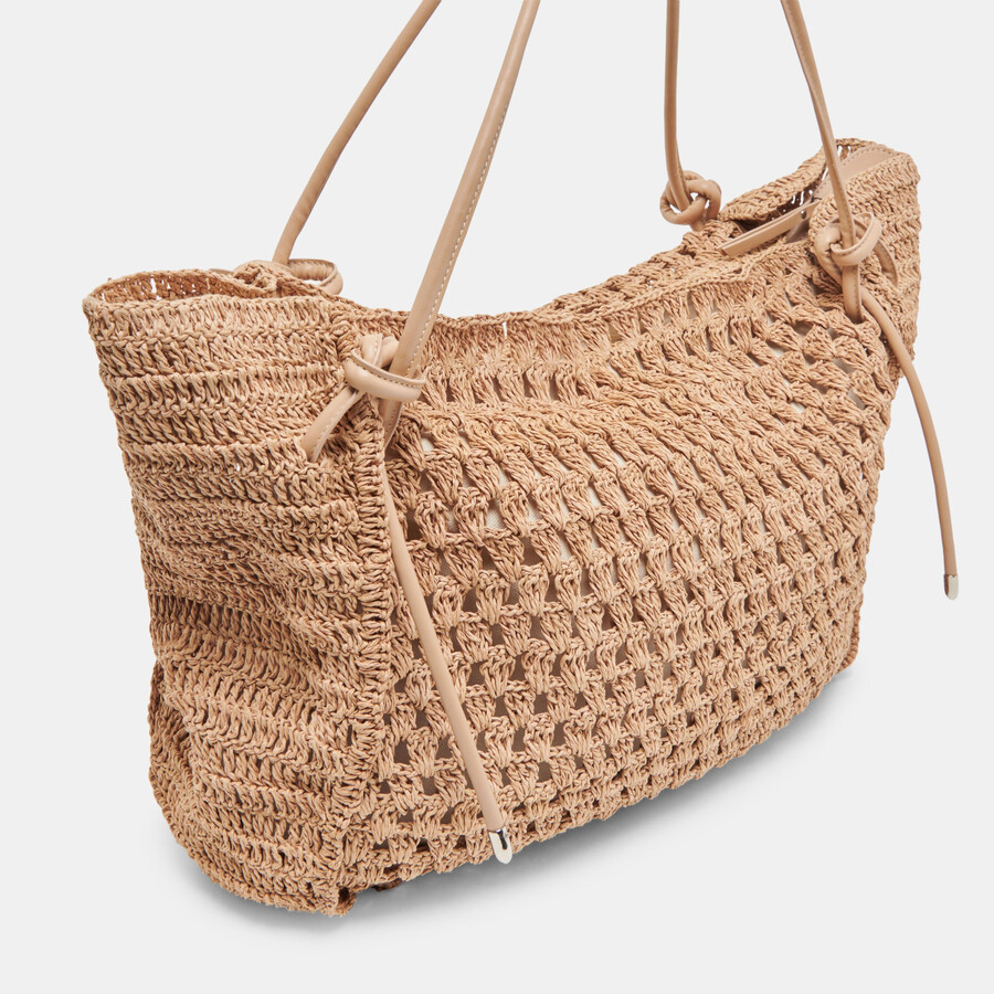 ravello tote natural rafia