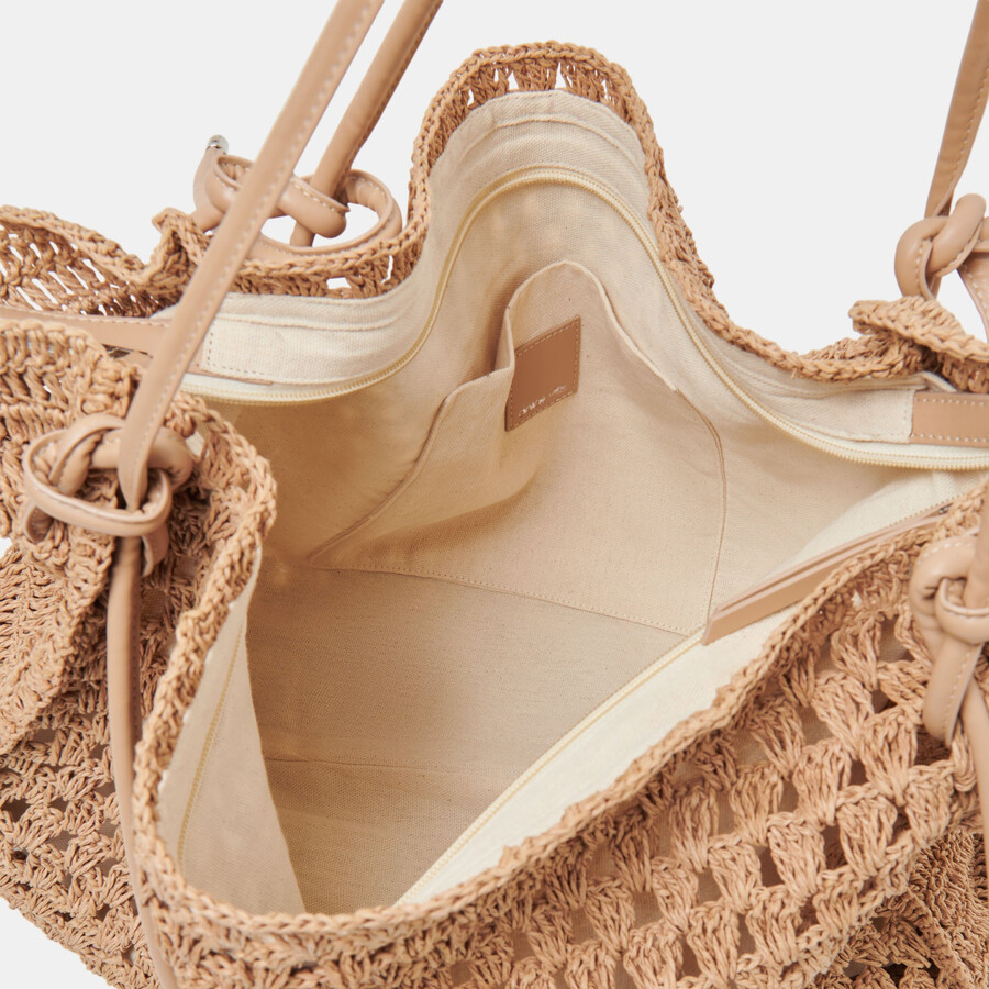ravello tote natural rafia