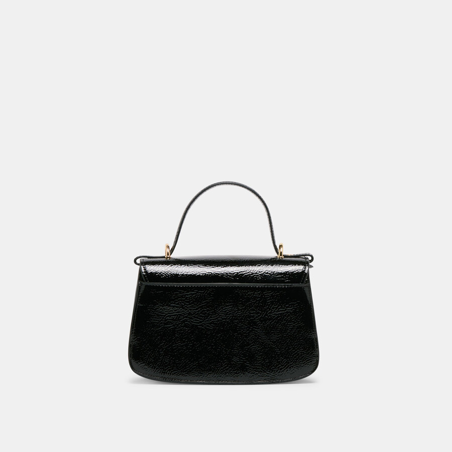 lucia crossbody nero crackled stella