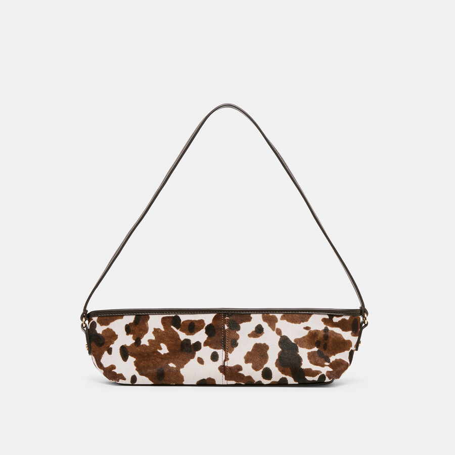 borsa a tracolla savaii in cavallino color cacao