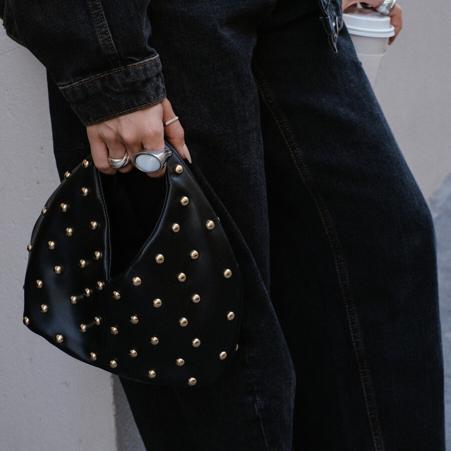 borsa dahlia stella nera