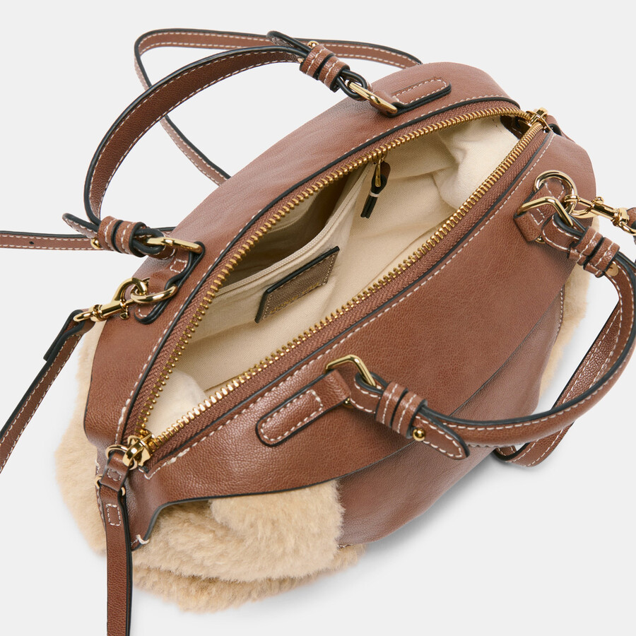 luna crossbody marrone multi stella