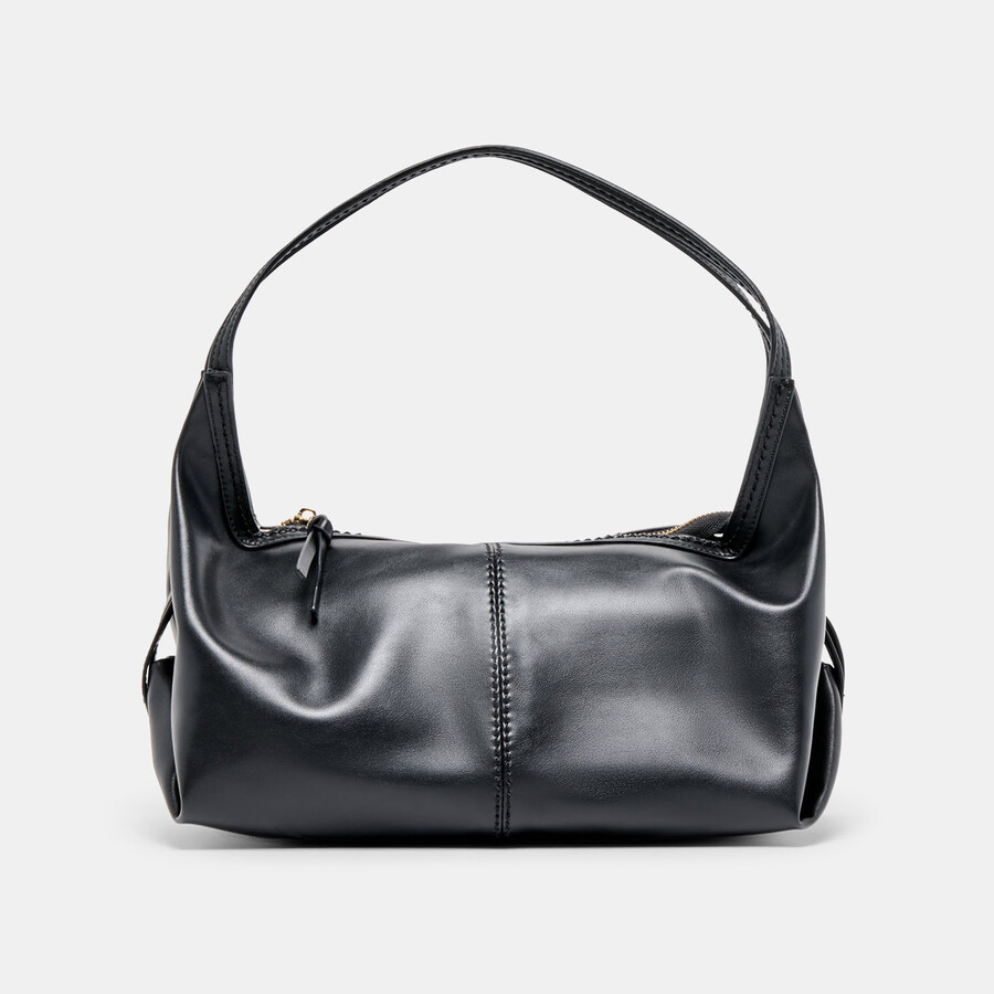 borsa a tracolla billy in pelle nera