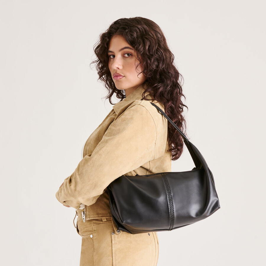 borsa a tracolla billy in pelle nera