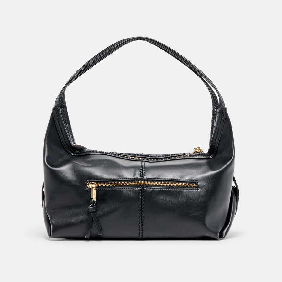 borsa a tracolla billy in pelle nera