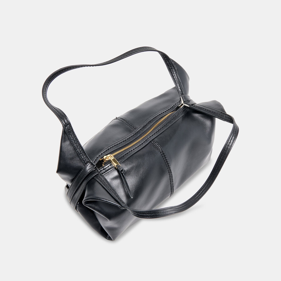 borsa a tracolla billy in pelle nera