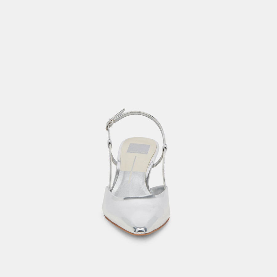 odela heels silver stella