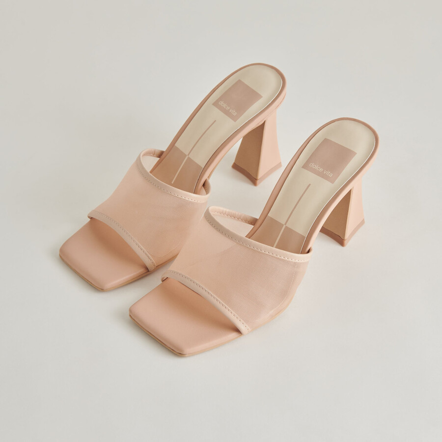 tacchi narda blush mesh