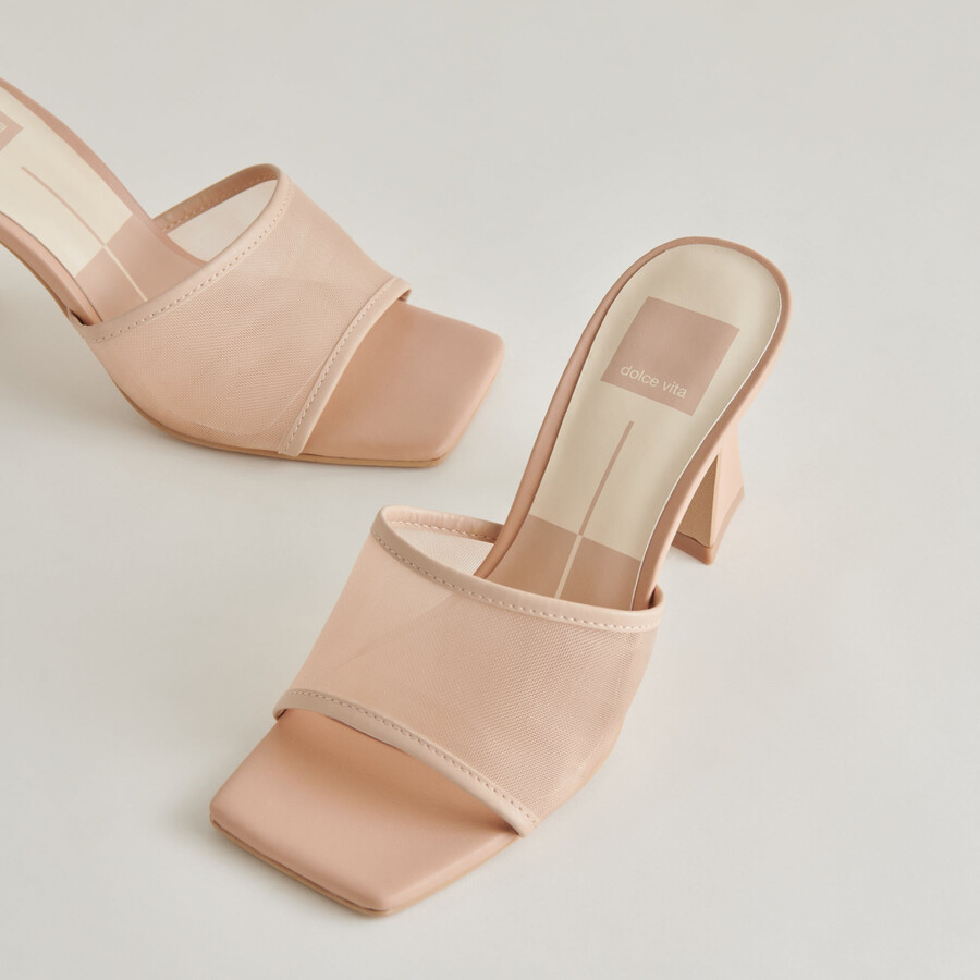 tacchi narda blush mesh