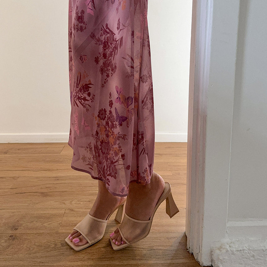 tacchi narda blush mesh