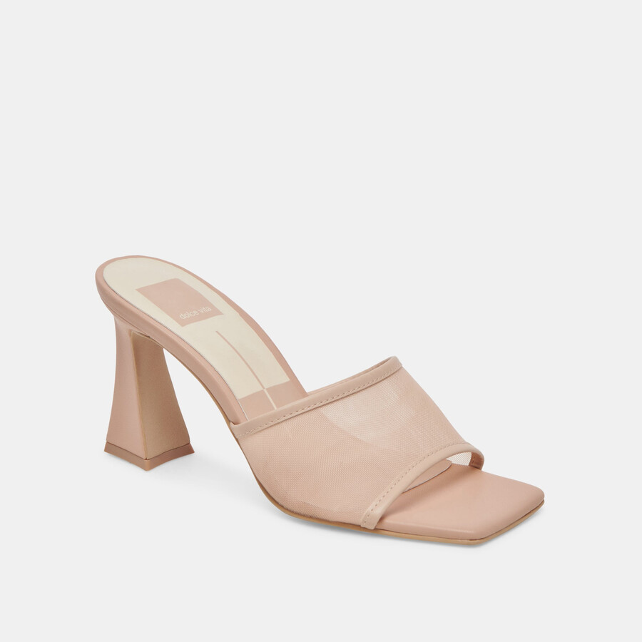 tacchi narda blush mesh