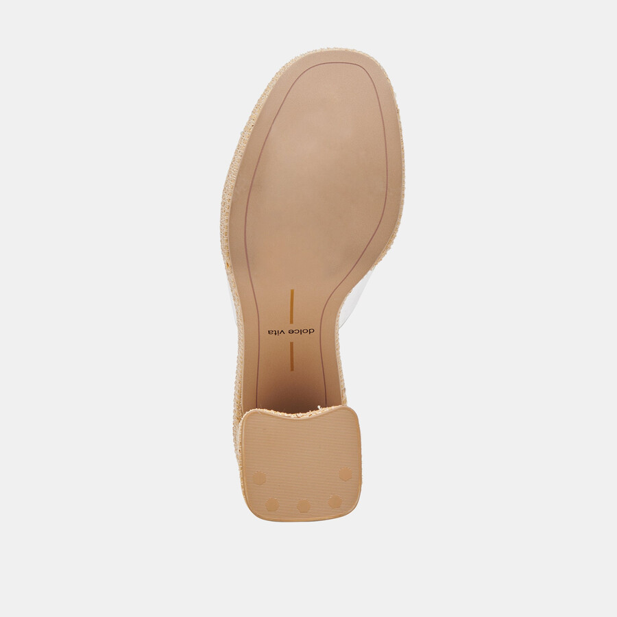 lichia heels vinile naturale