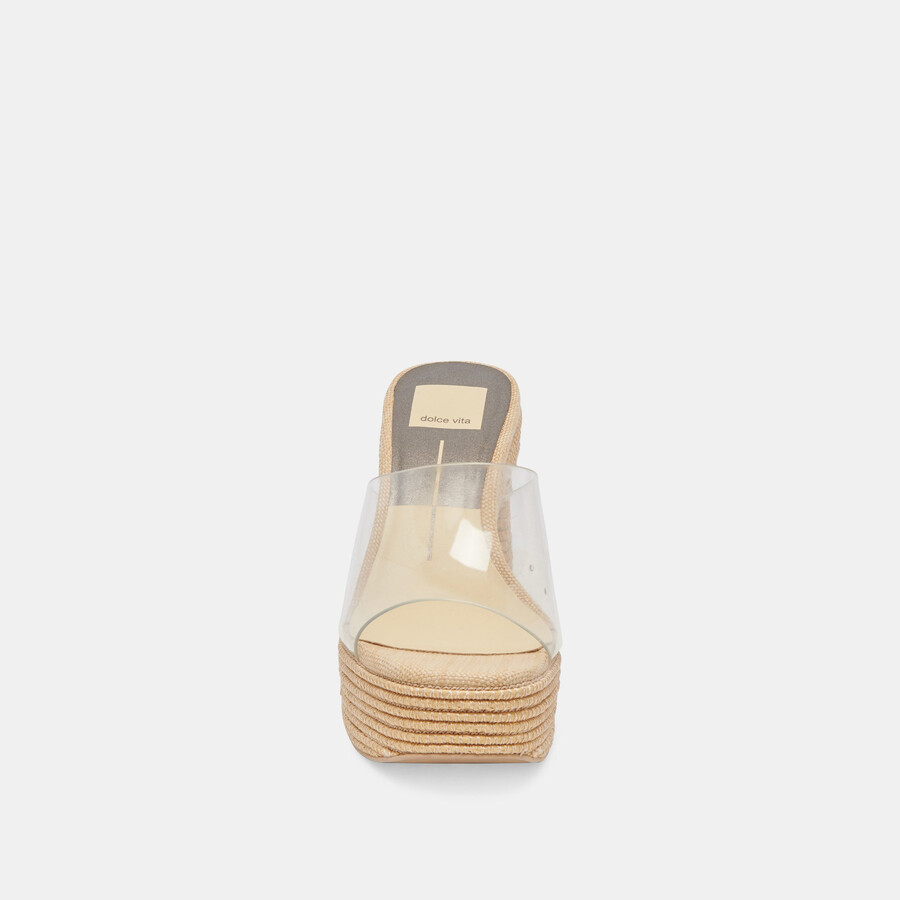 lichia heels vinile naturale