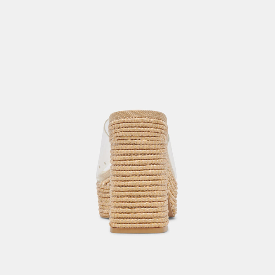 lichia heels vinile naturale
