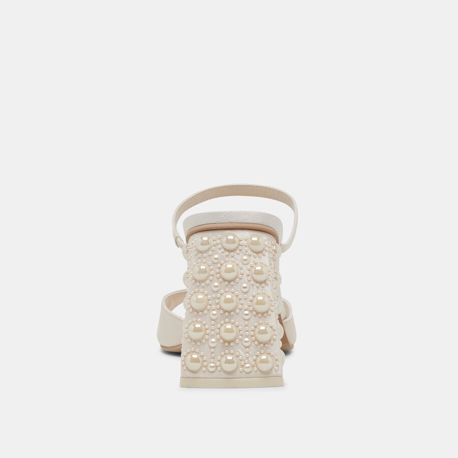 jemmy pearl heels vanilla silk