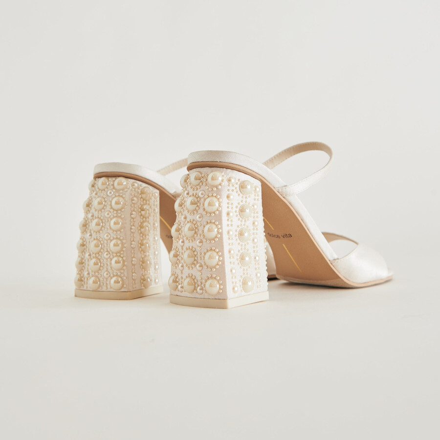 jemmy pearl heels vanilla silk