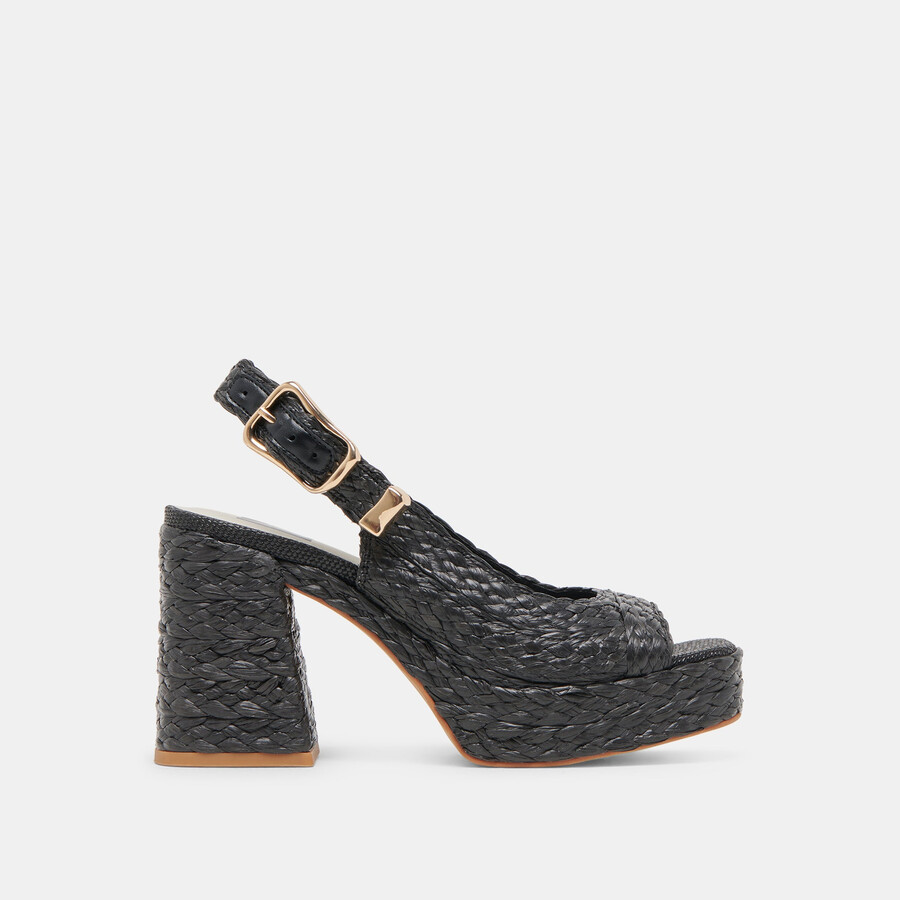 tacchi flores onyx rafia
