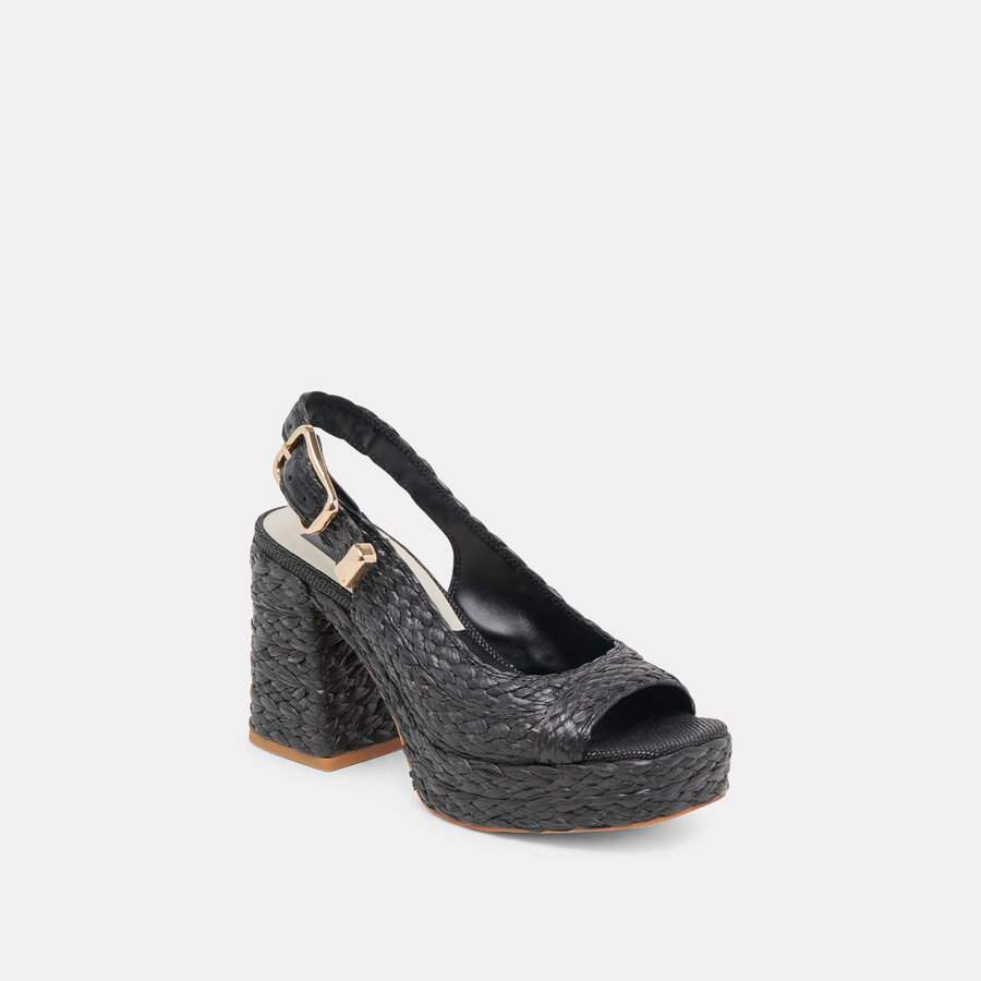 tacchi flores onyx rafia