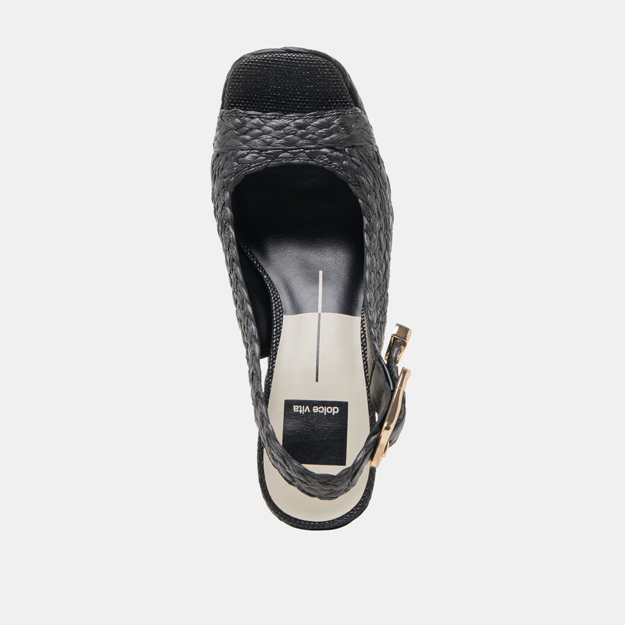 tacchi flores onyx rafia