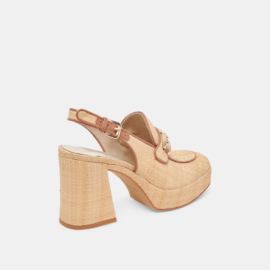 sirus heels lt rafia naturale