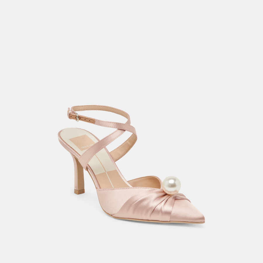 scarpe con tacco kaysey lt blush satin