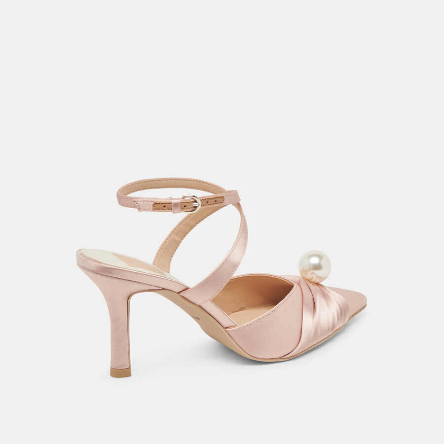 scarpe con tacco kaysey lt blush satin