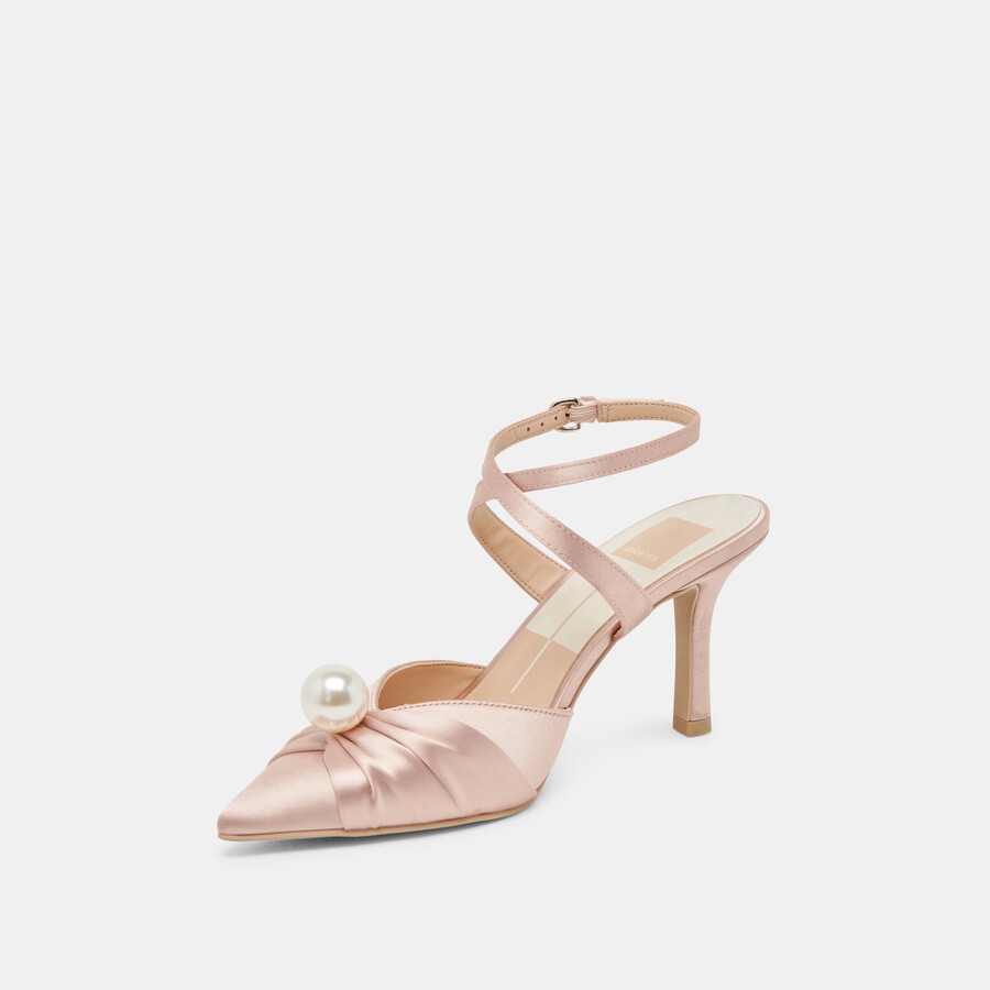 scarpe con tacco kaysey lt blush satin