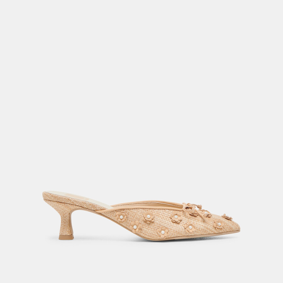 camilo heels lt natural rafia