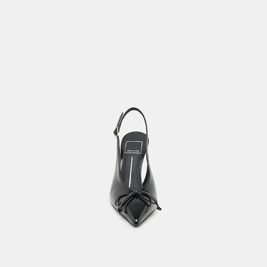 tacchi geena in pelle nera