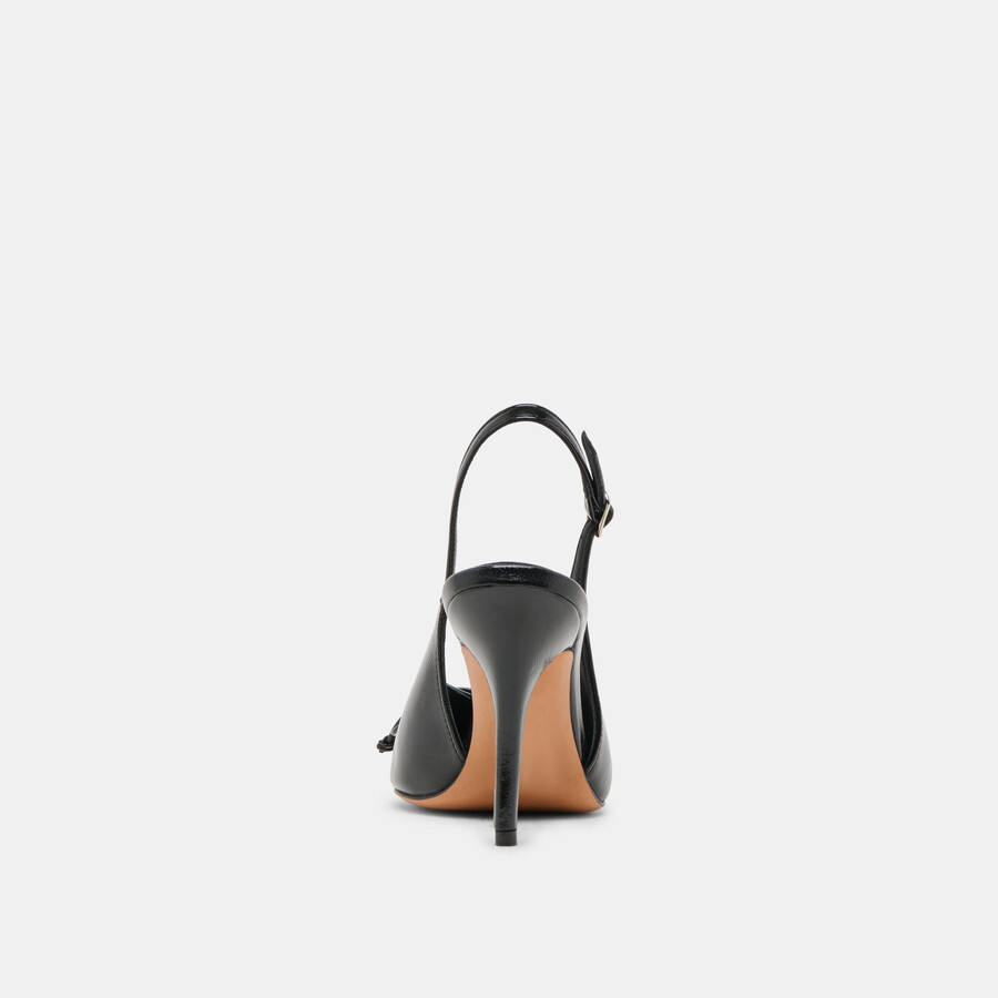 tacchi geena in pelle nera