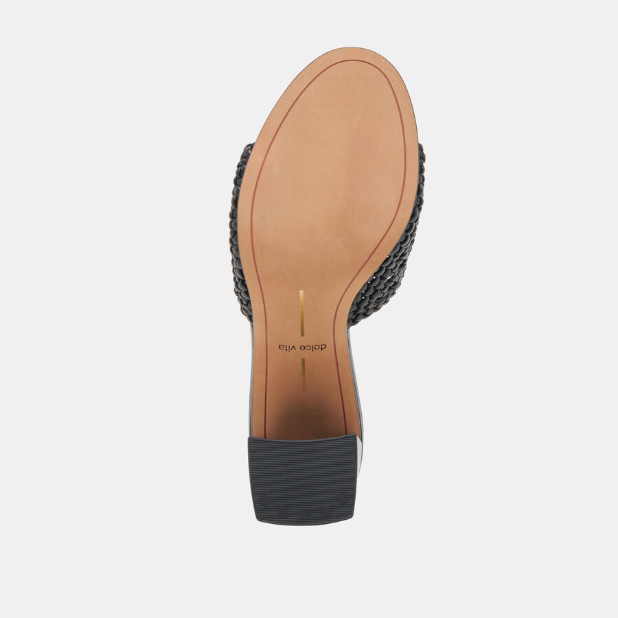 margoe heels stella nera intrecciata