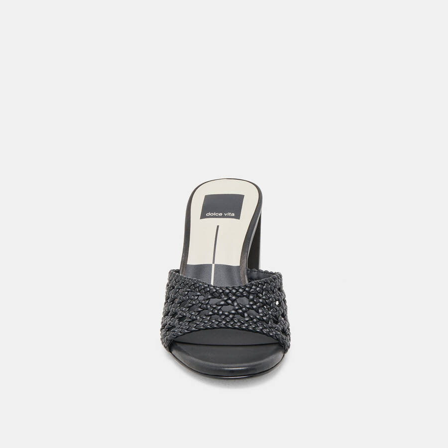 margoe heels stella nera intrecciata