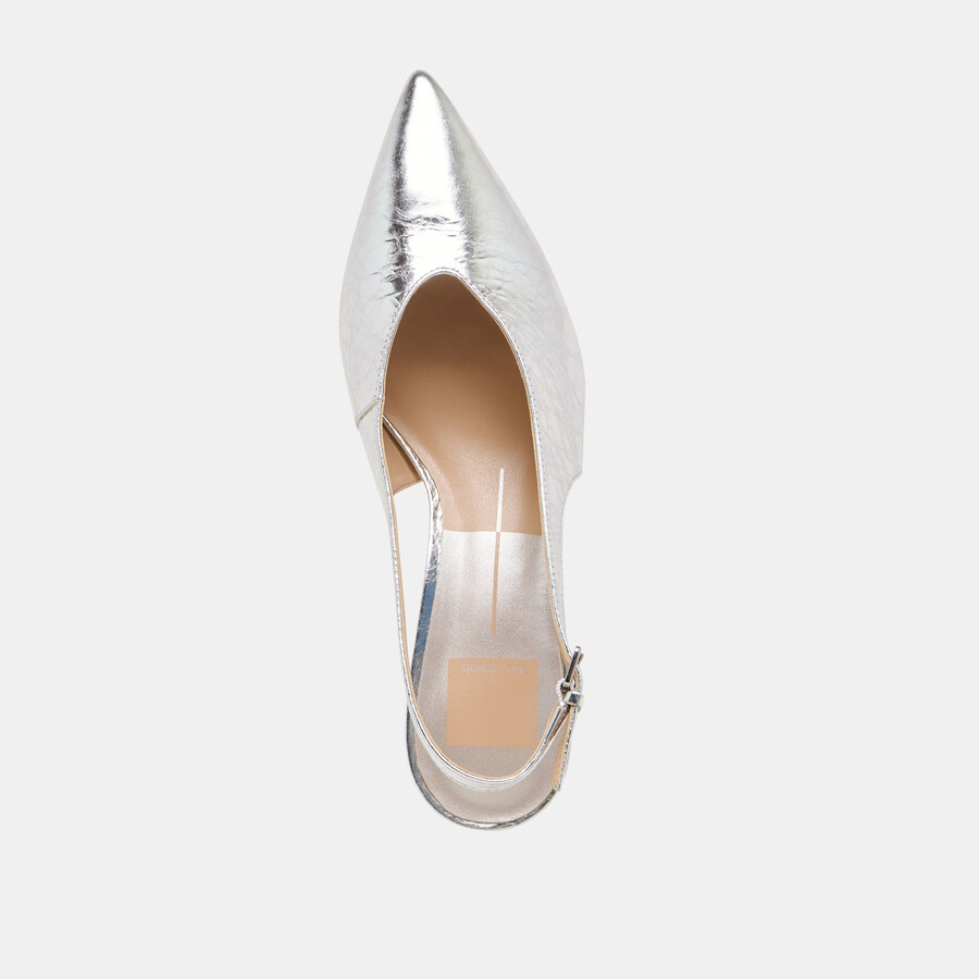 alenna heels argento pelle invecchiata