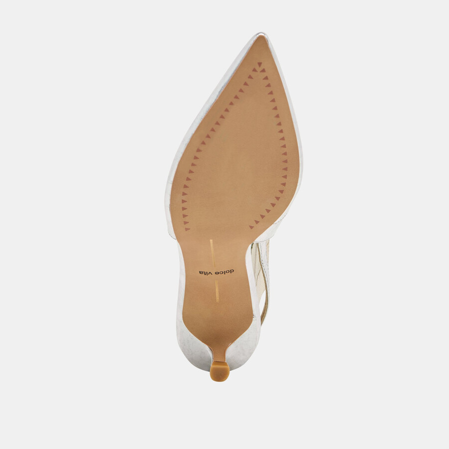 alenna heels argento pelle invecchiata