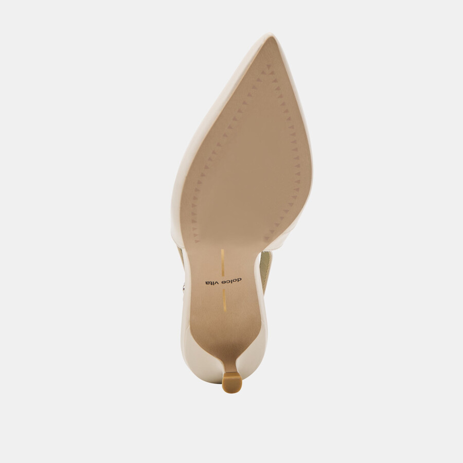 alenna heels bone crinkle patent