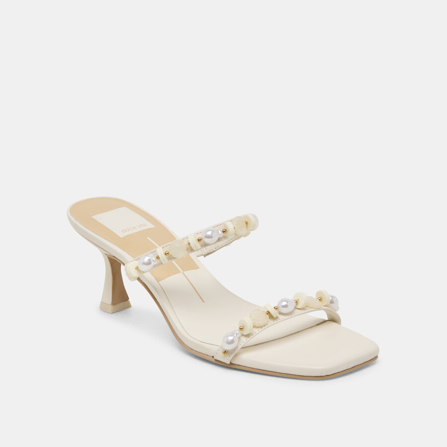 tacchi grason in pelle bianca