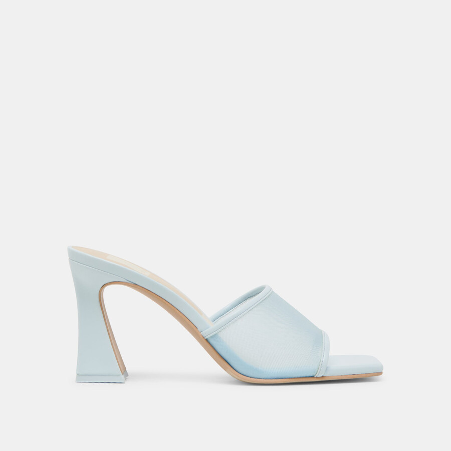 tacchi narda ice blue mesh