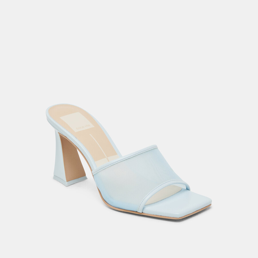 tacchi narda ice blue mesh