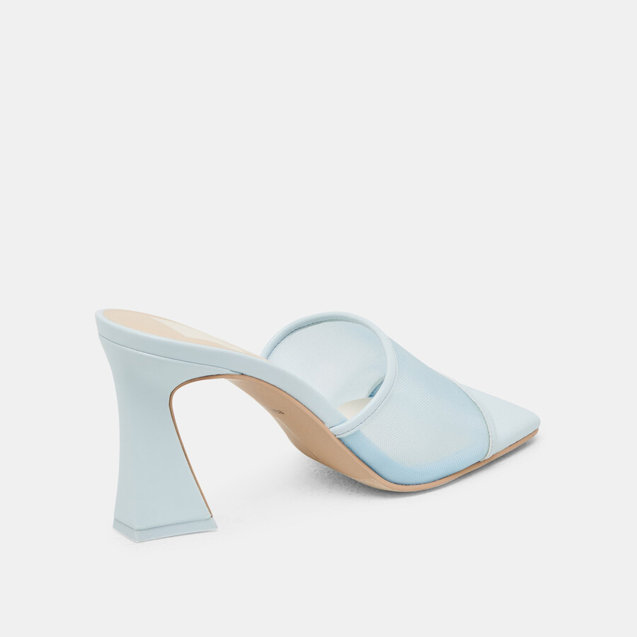 tacchi narda ice blue mesh