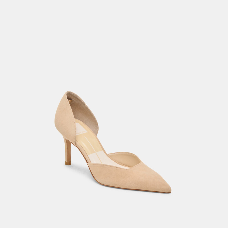 eloy heels in pelle scamosciata marrone chiaro